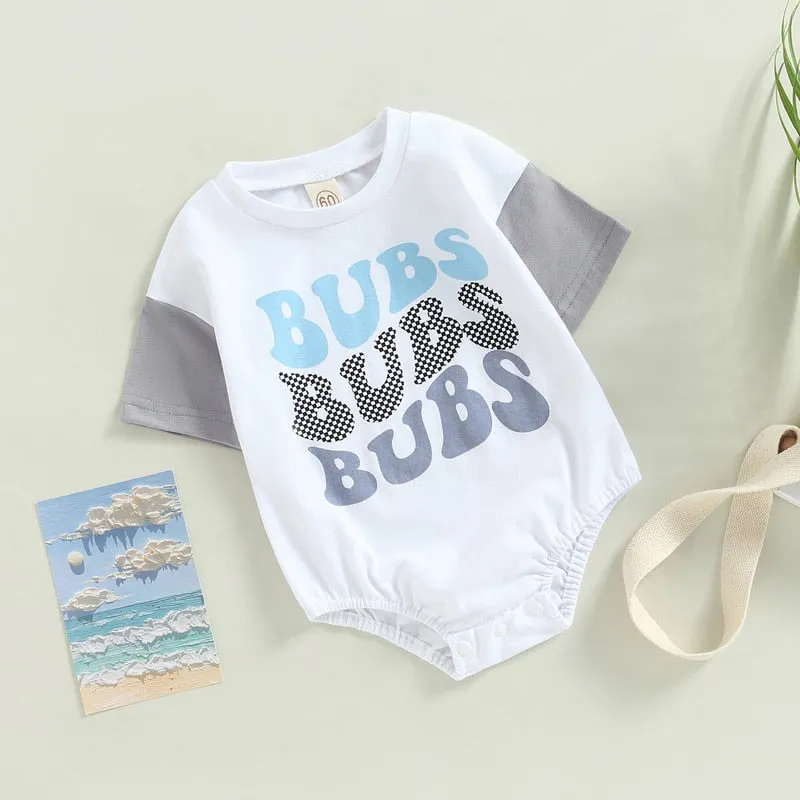 Bubs - Skater Bodysuit Oversize Tee Romper