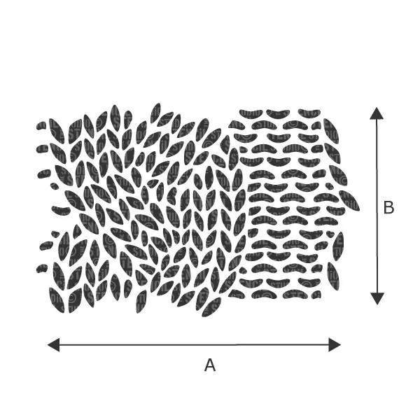 Cable Knit Repeat Stencil