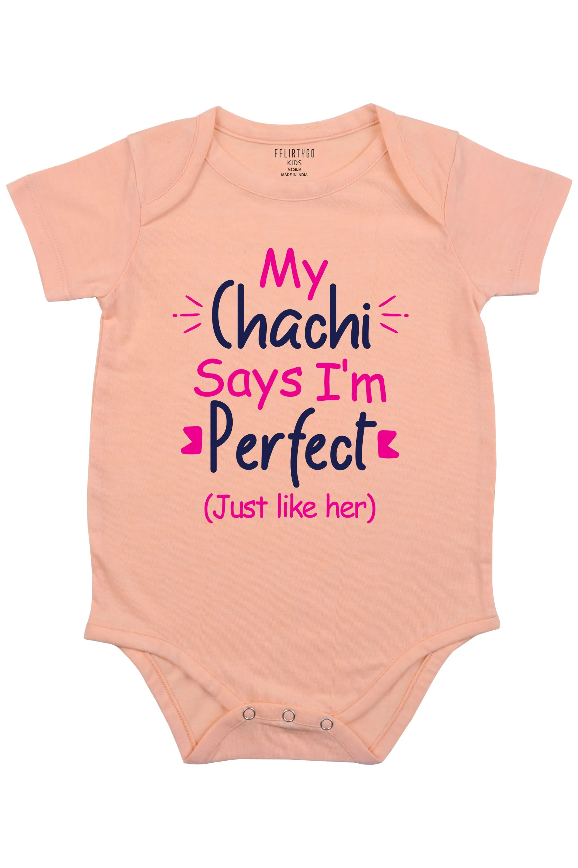 Chachi Say's I'M Perfect Baby Romper | Onesies