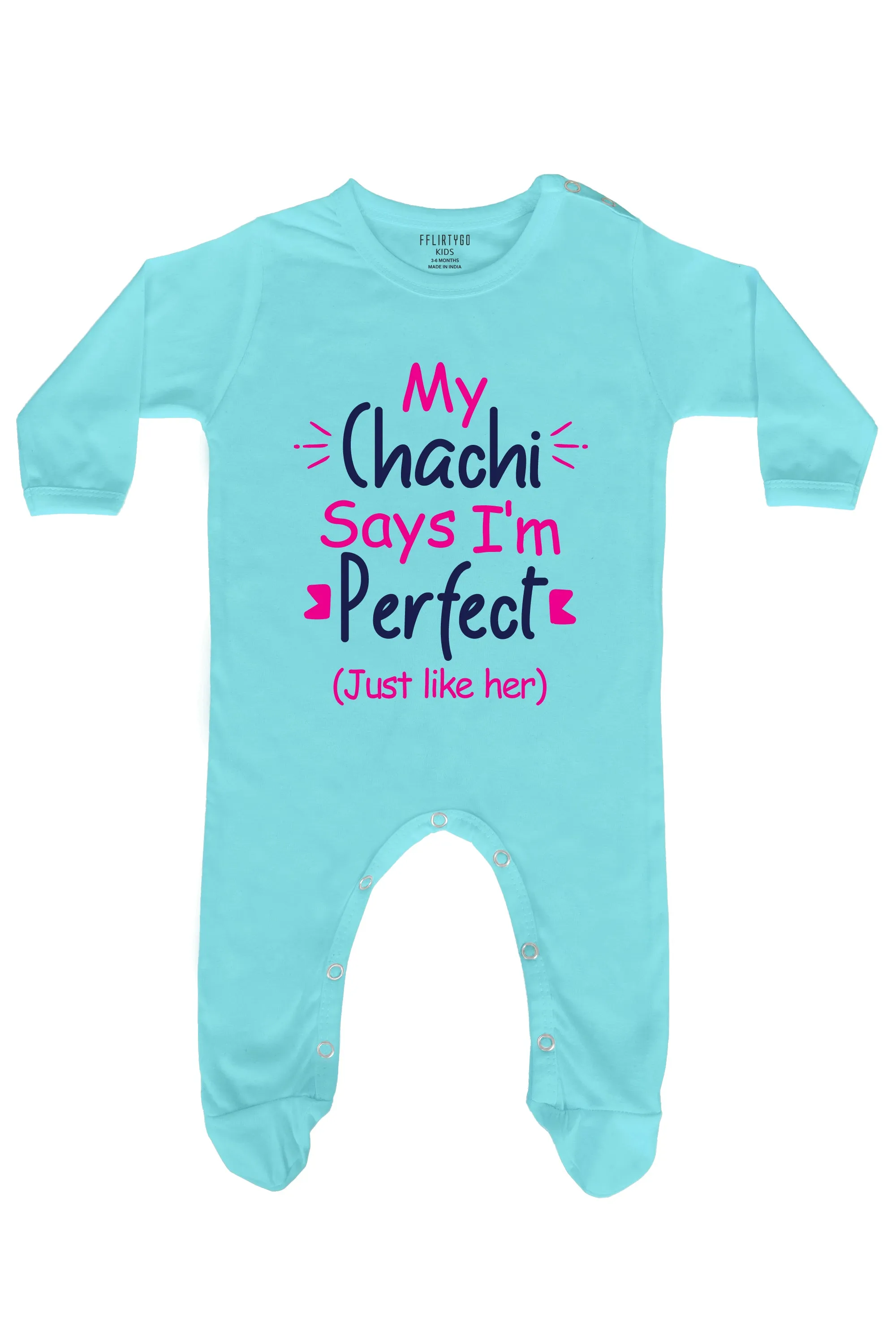 Chachi Say's I'M Perfect Baby Romper | Onesies