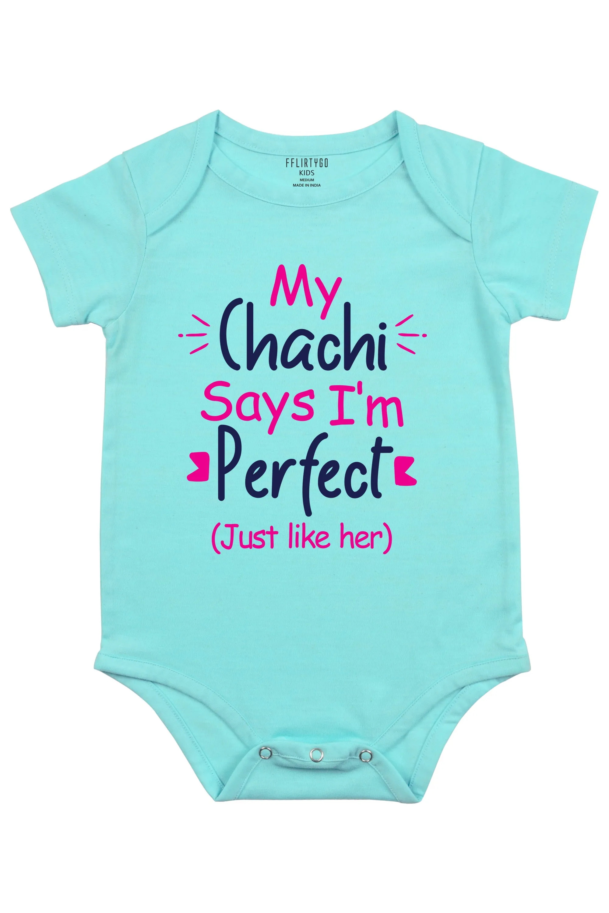 Chachi Say's I'M Perfect Baby Romper | Onesies