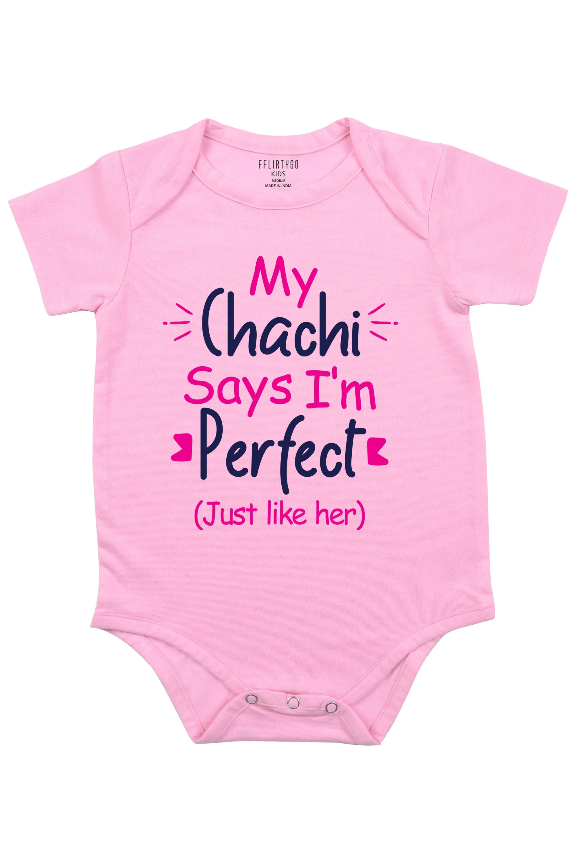 Chachi Say's I'M Perfect Baby Romper | Onesies