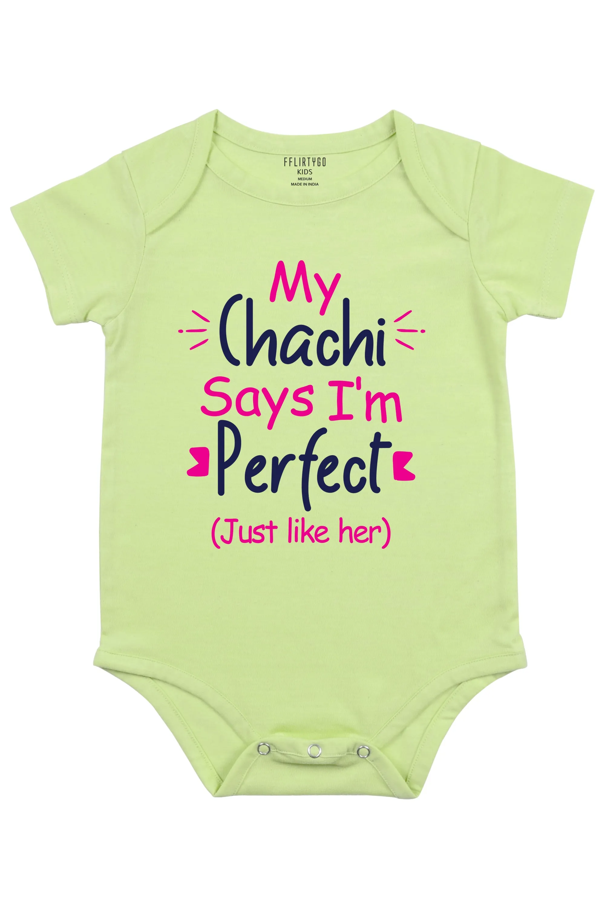 Chachi Say's I'M Perfect Baby Romper | Onesies