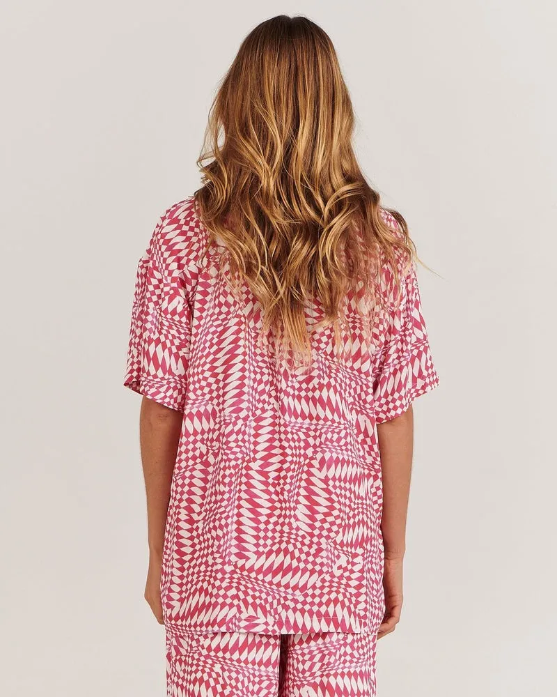 Charlie Holiday | Lola Shirt - Pink Diamond