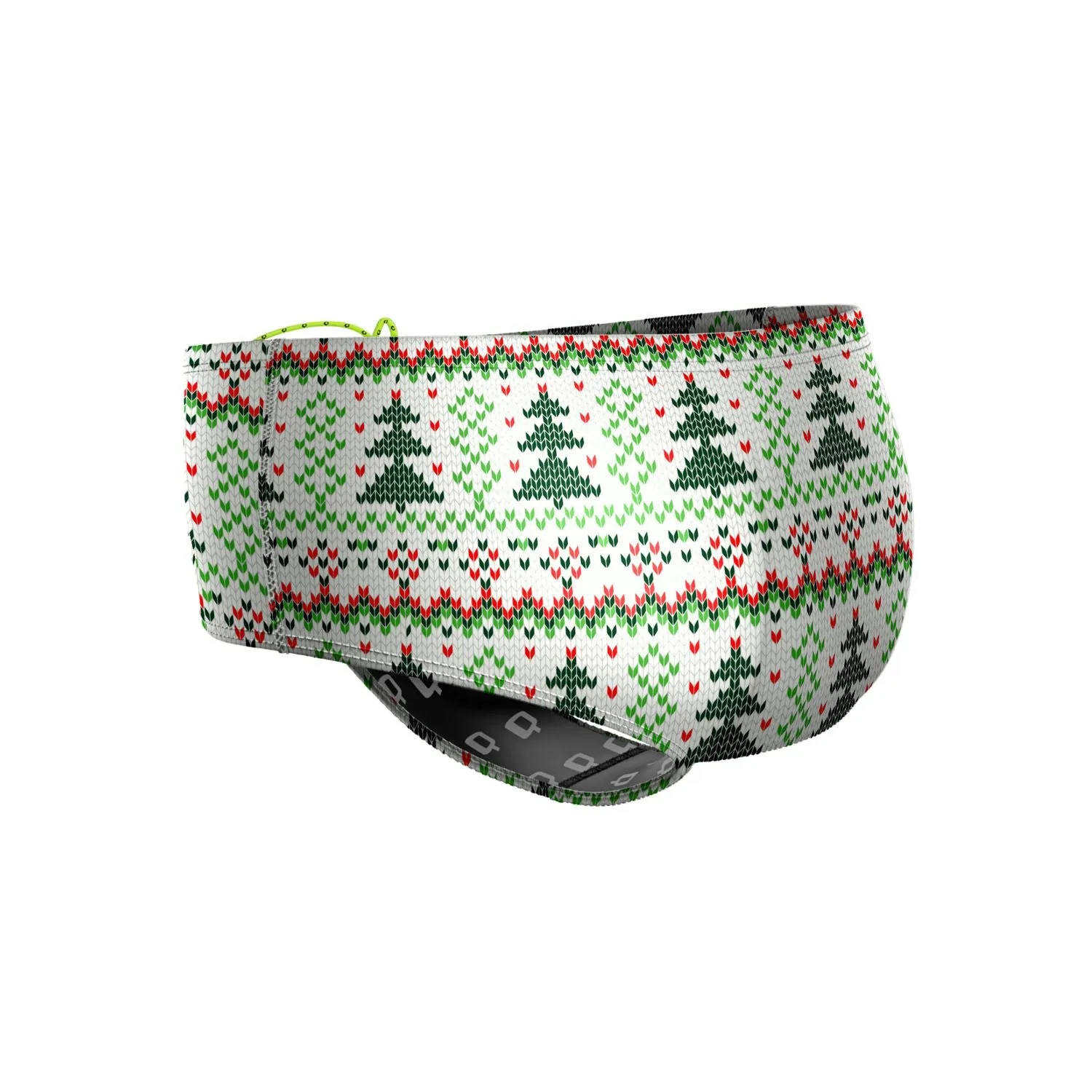 Christmas Tree Sweater Classic Brief Swimsuit