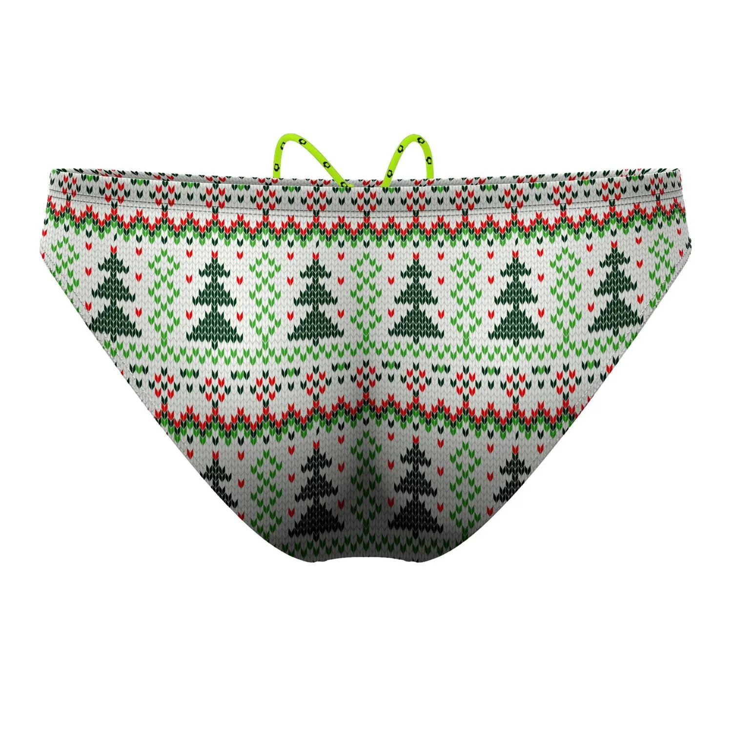 Christmas Tree Sweater Waterpolo Brief Swimwear