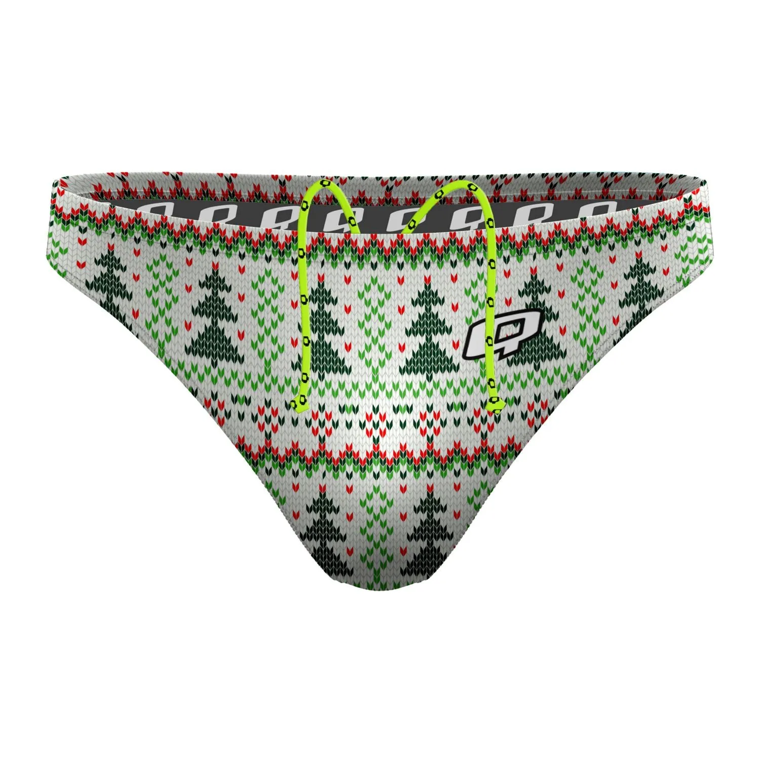 Christmas Tree Sweater Waterpolo Brief Swimwear