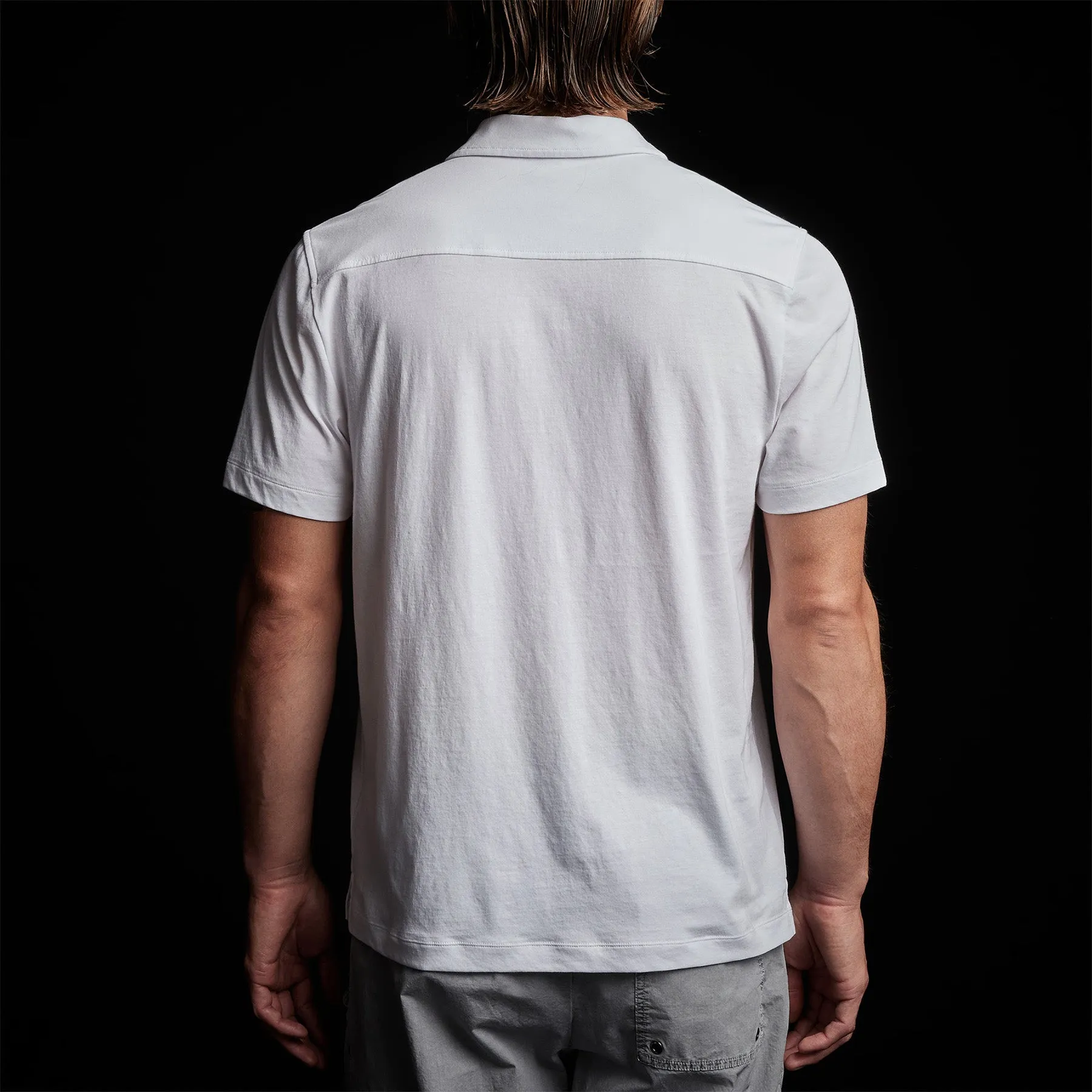 Clean Finish Short Sleeve Shirt - White