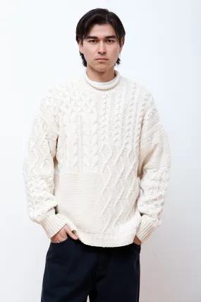 Cotton Guernsey Sweater Kinari