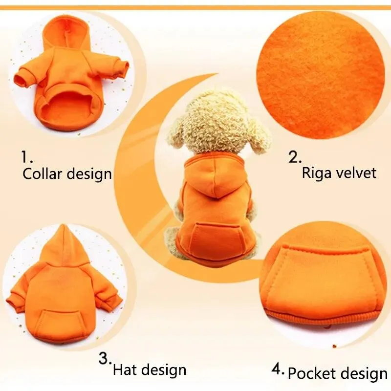 Cozy Fashionable Pet Clothes