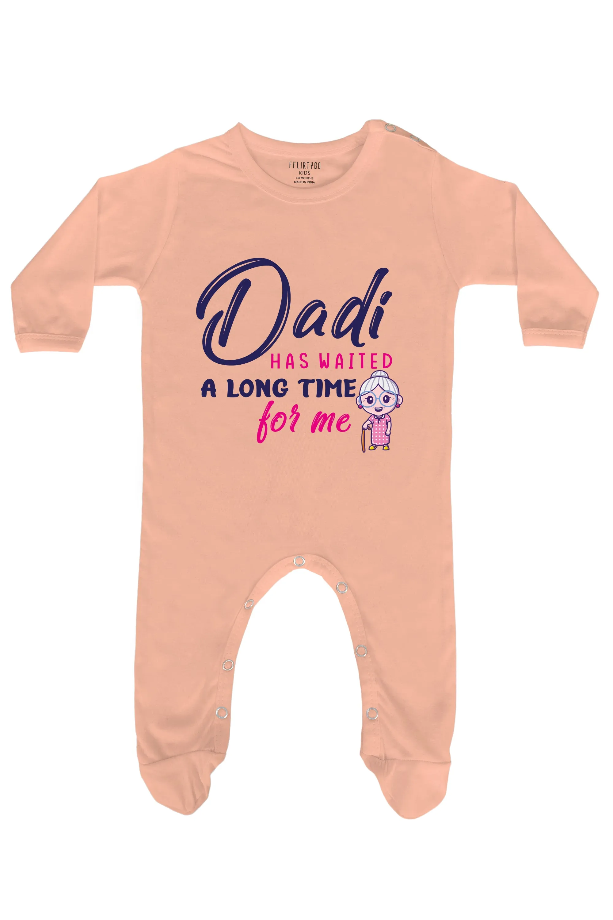 Dadi Has Waited A Long Time For Me Baby Romper | Onesies