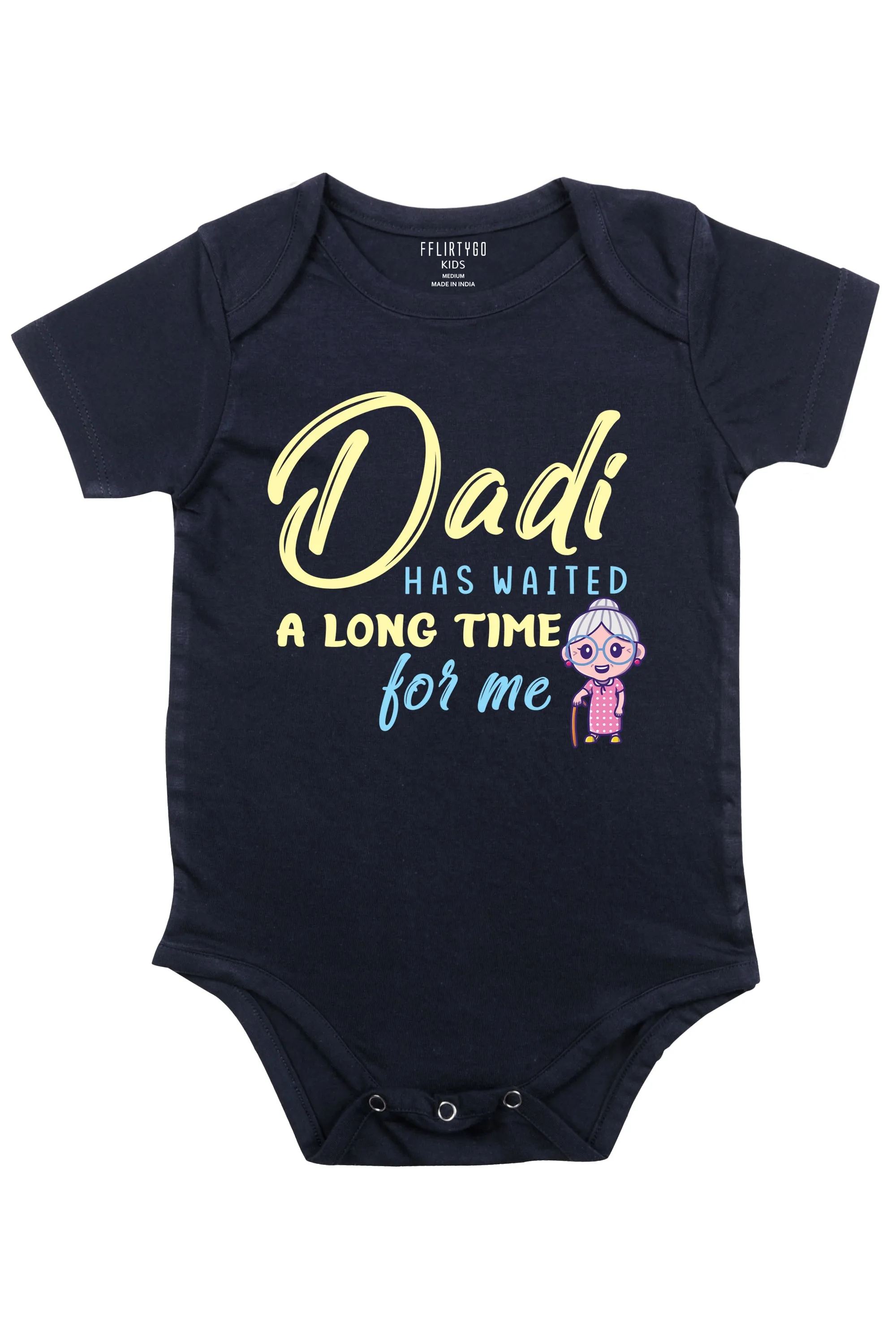 Dadi Has Waited A Long Time For Me Baby Romper | Onesies