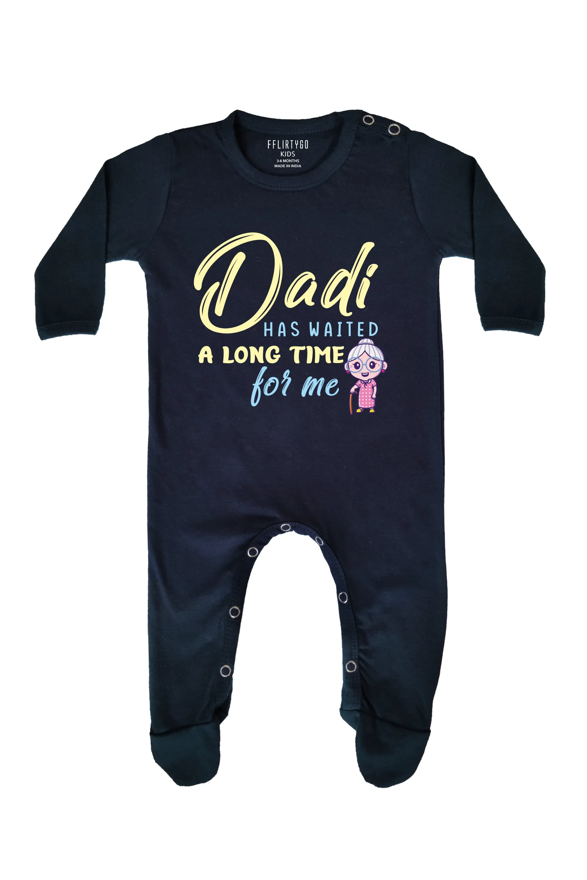 Dadi Has Waited A Long Time For Me Baby Romper | Onesies