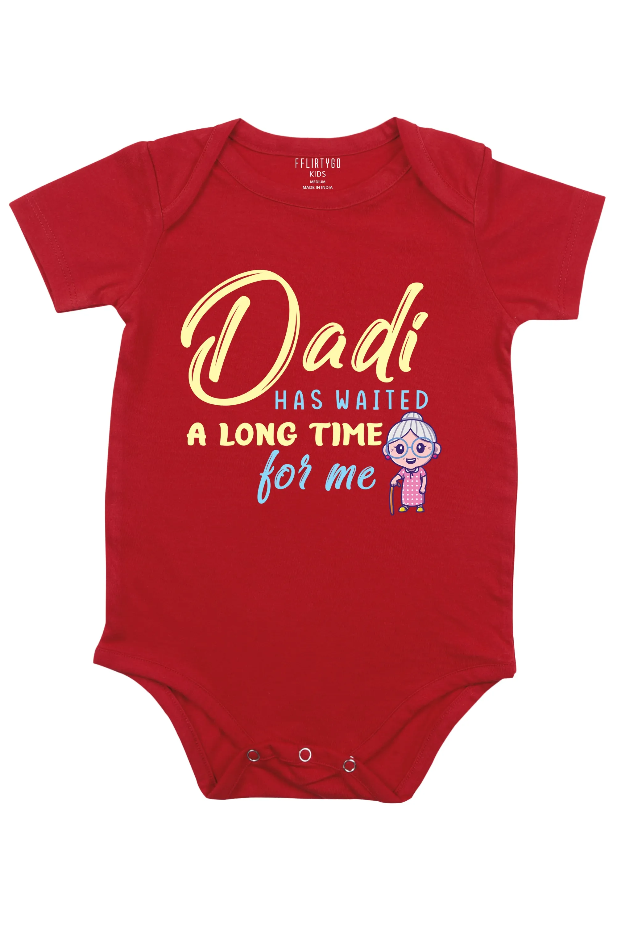 Dadi Has Waited A Long Time For Me Baby Romper | Onesies