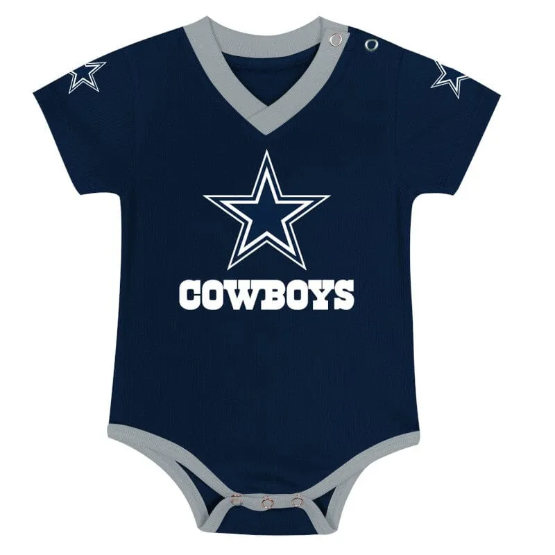 Dallas Cowboys Short Sleeve Team Captain "Jersey" Bodysuit