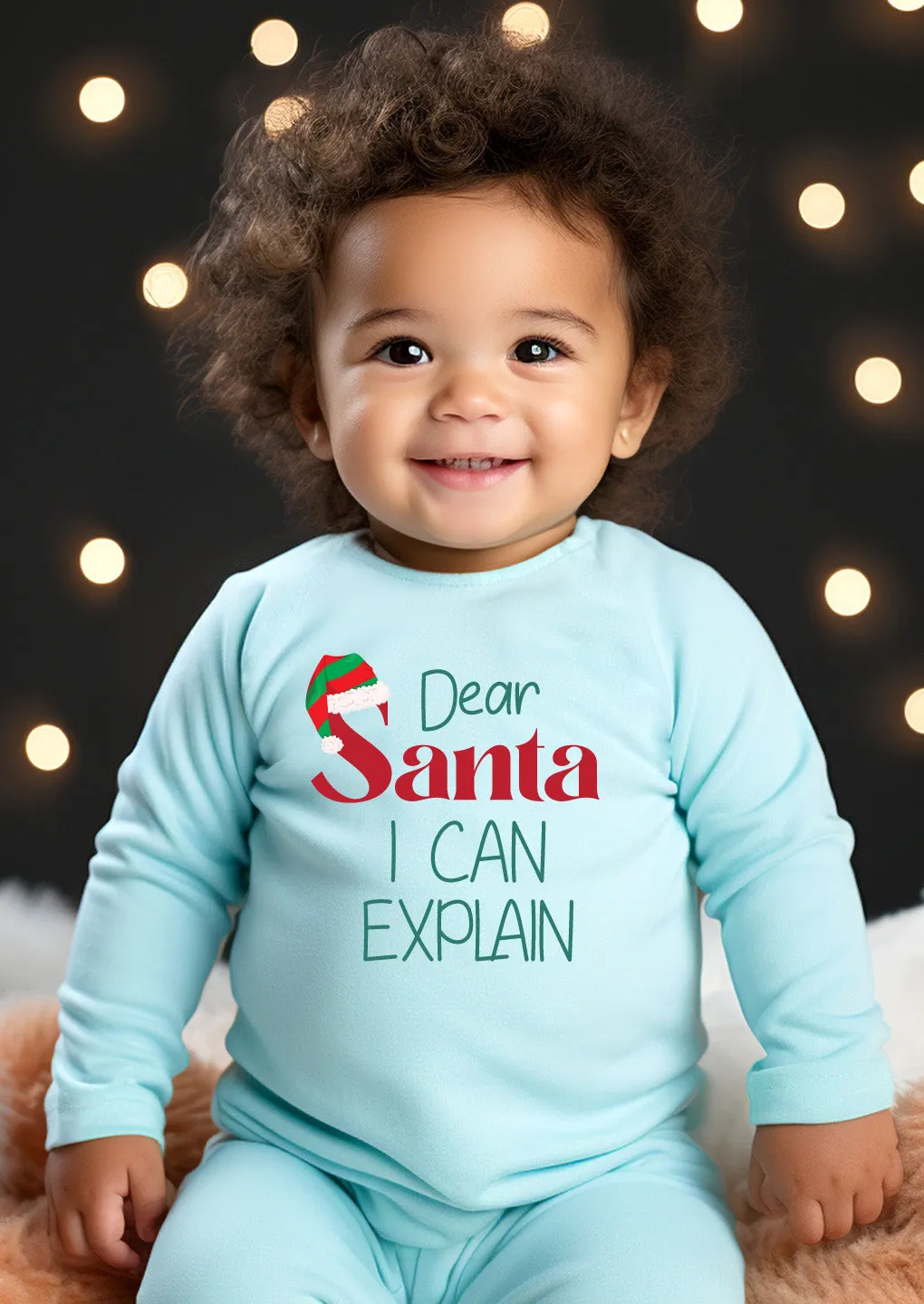 Dear Santa I Can Explain Baby Romper | Onesies