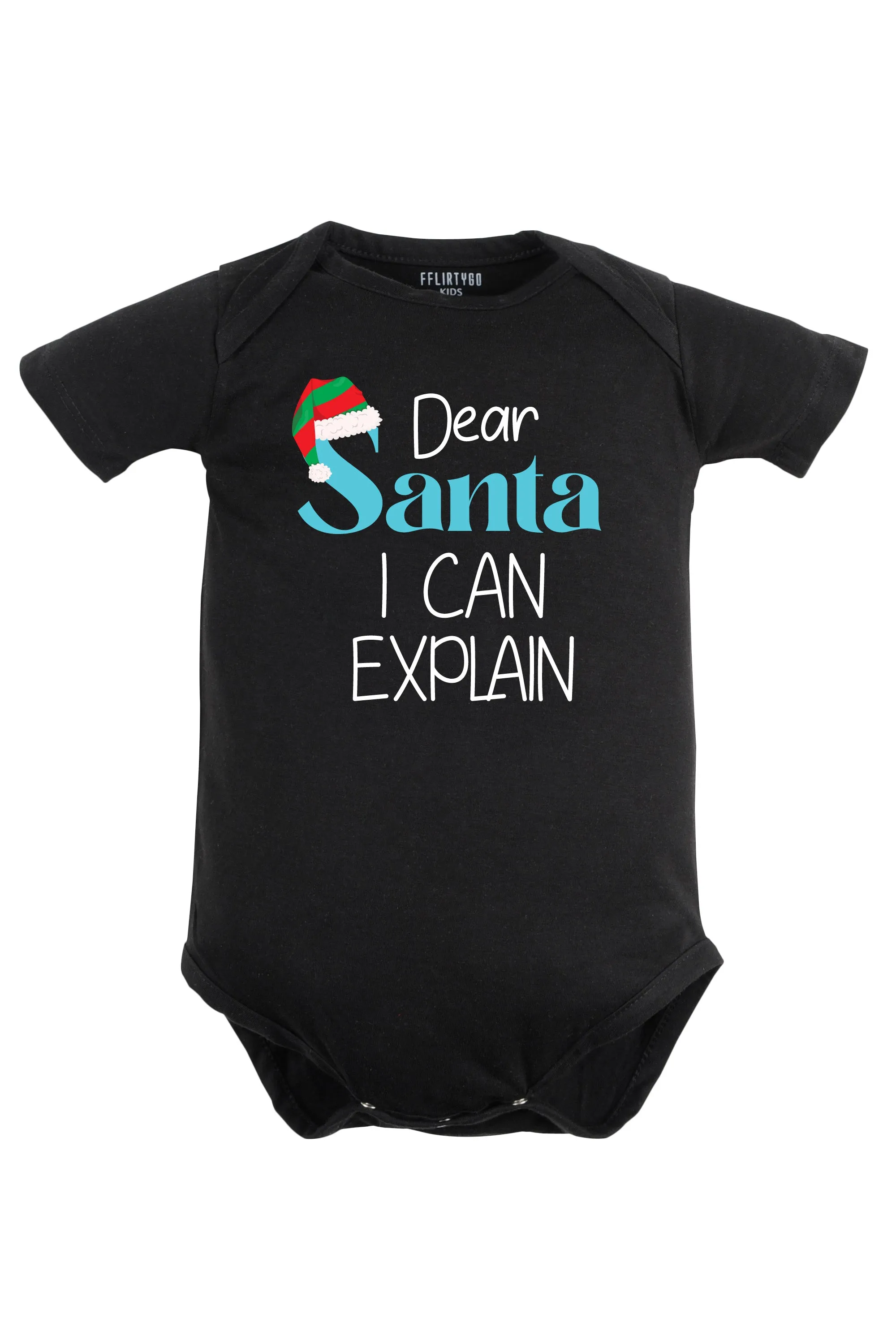 Dear Santa I Can Explain Baby Romper | Onesies