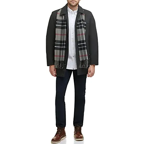 DOCKERS - Weston Wool Blend Coat With Scarf