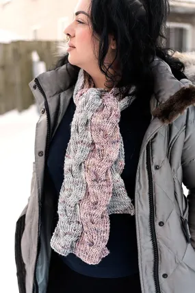 Double Dk Scarf - FREE KNITTING PATTERN