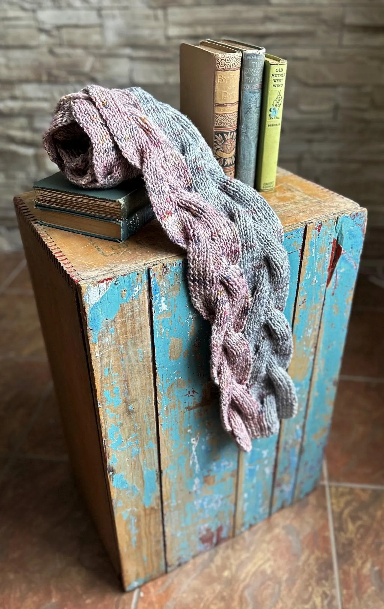 Double Dk Scarf - FREE KNITTING PATTERN