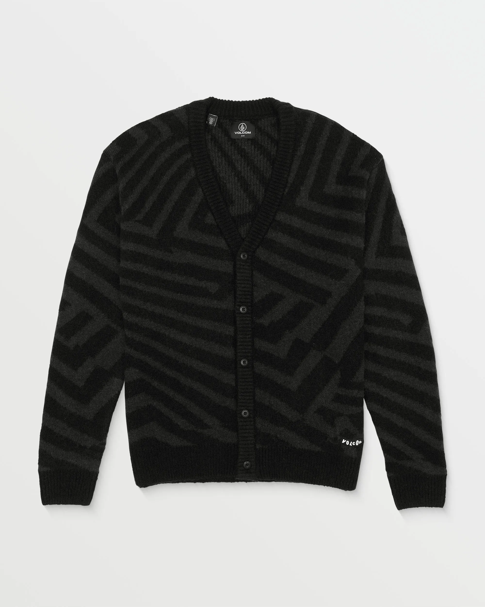 Driftop Cardigan Sweater - Black