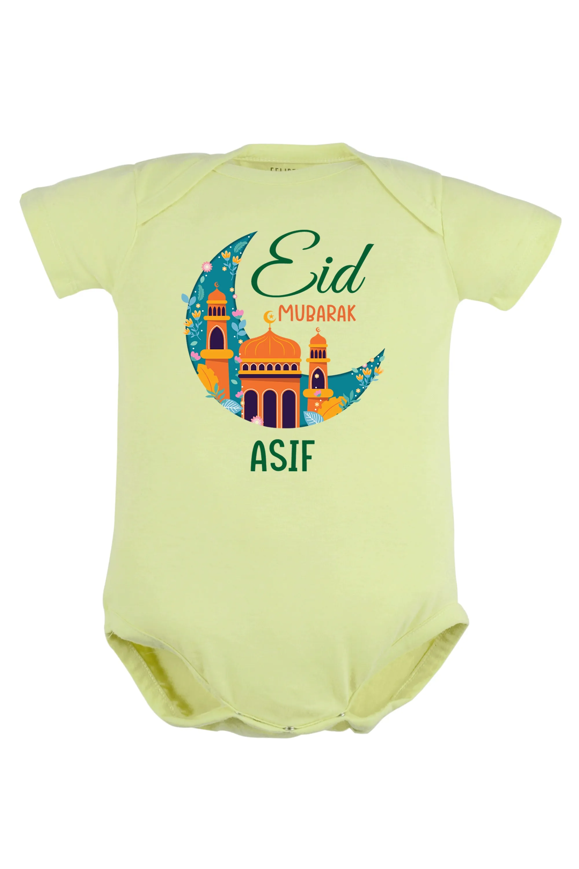 Eid Mubarak Baby Romper | Onesies w/ Custom Name