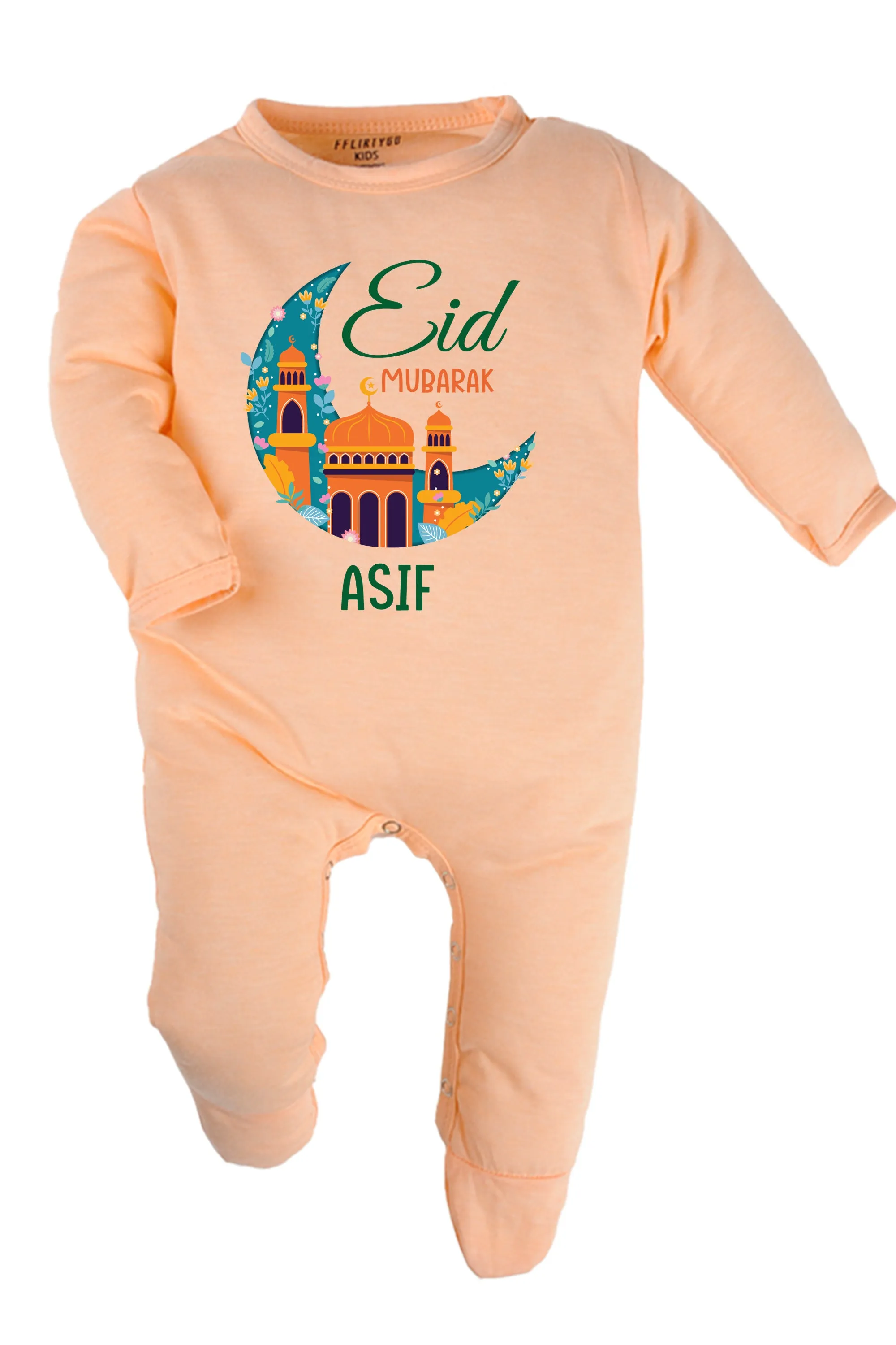 Eid Mubarak Baby Romper | Onesies w/ Custom Name