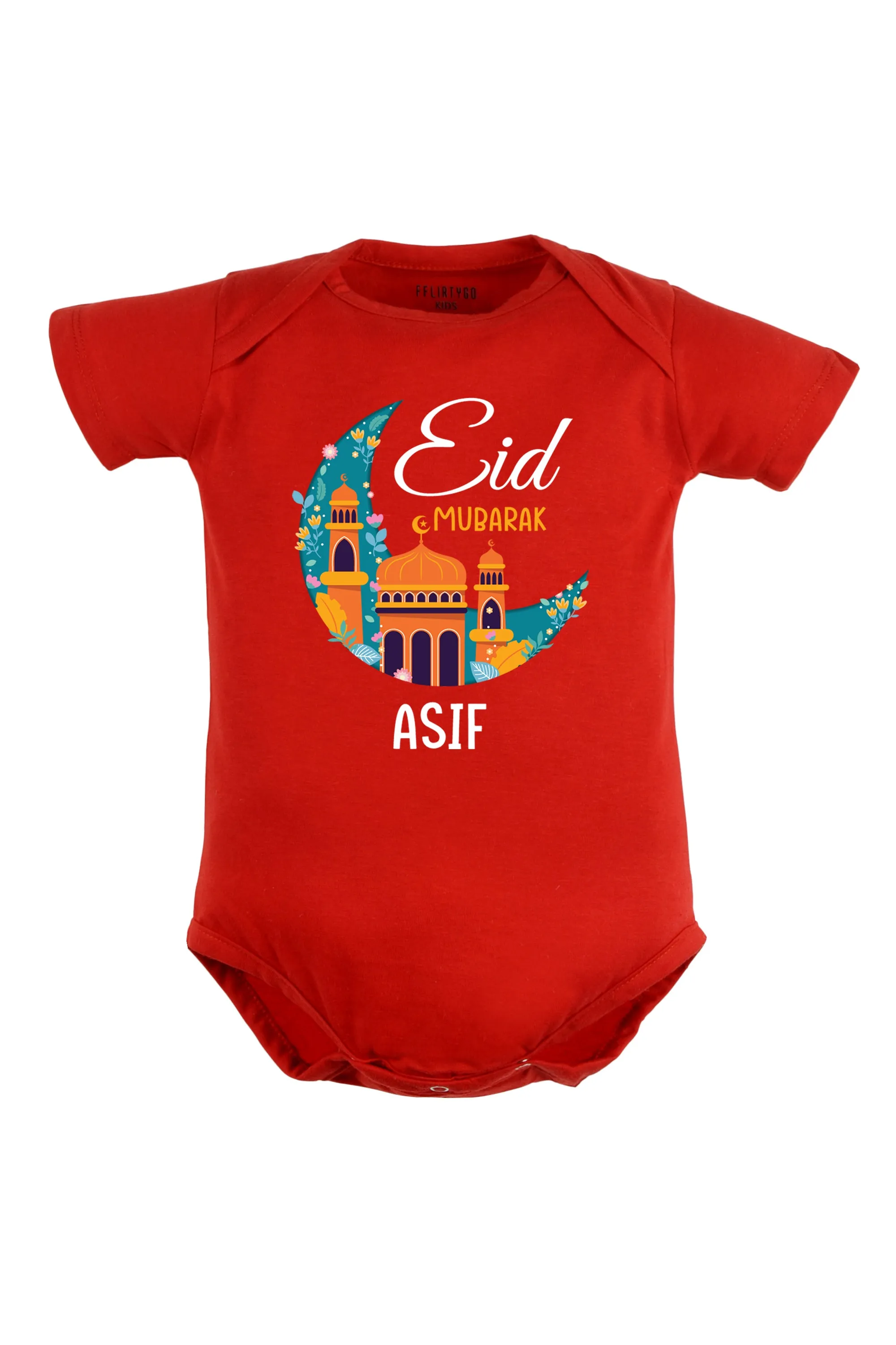 Eid Mubarak Baby Romper | Onesies w/ Custom Name