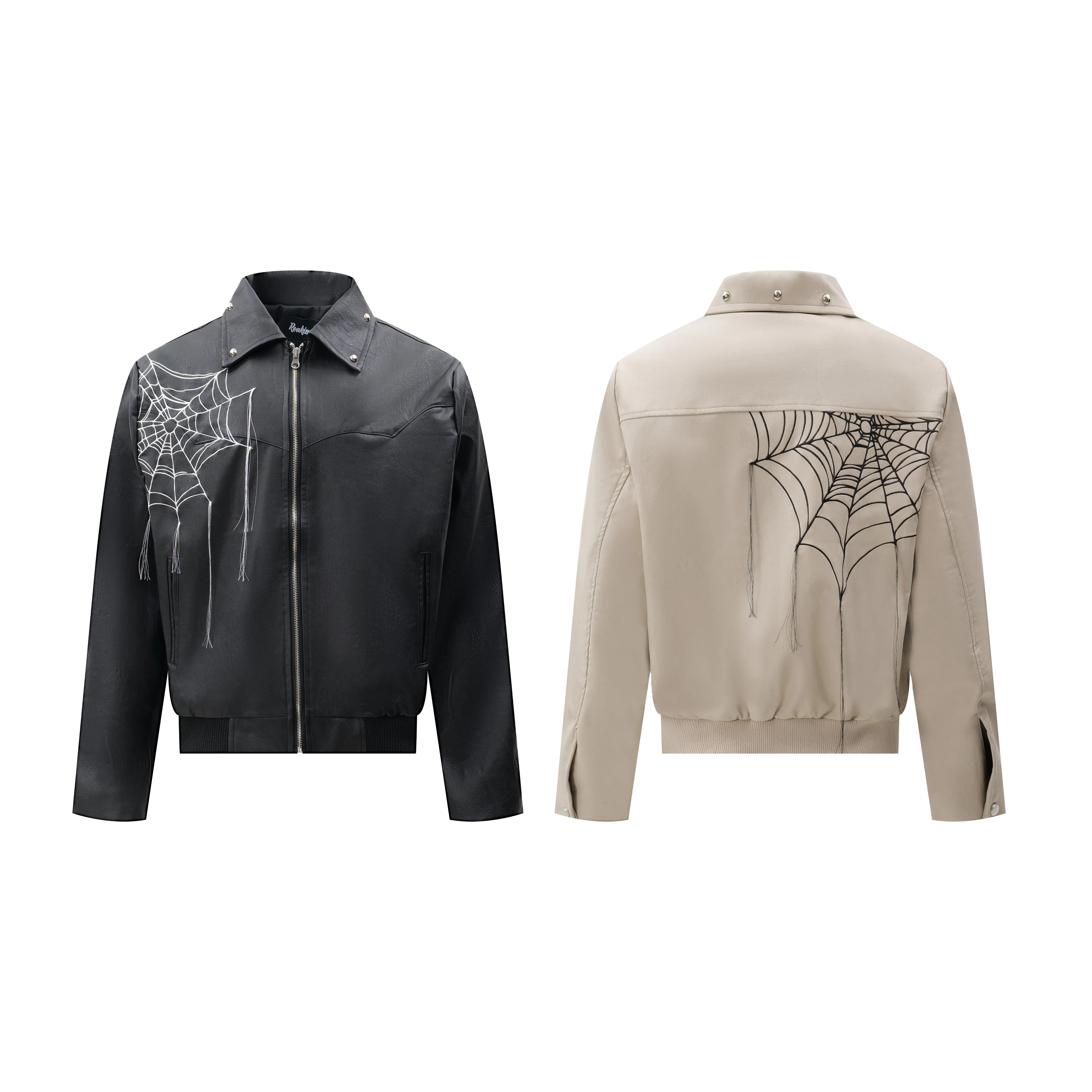 Embro Web | Embroidered Bomber Jacket