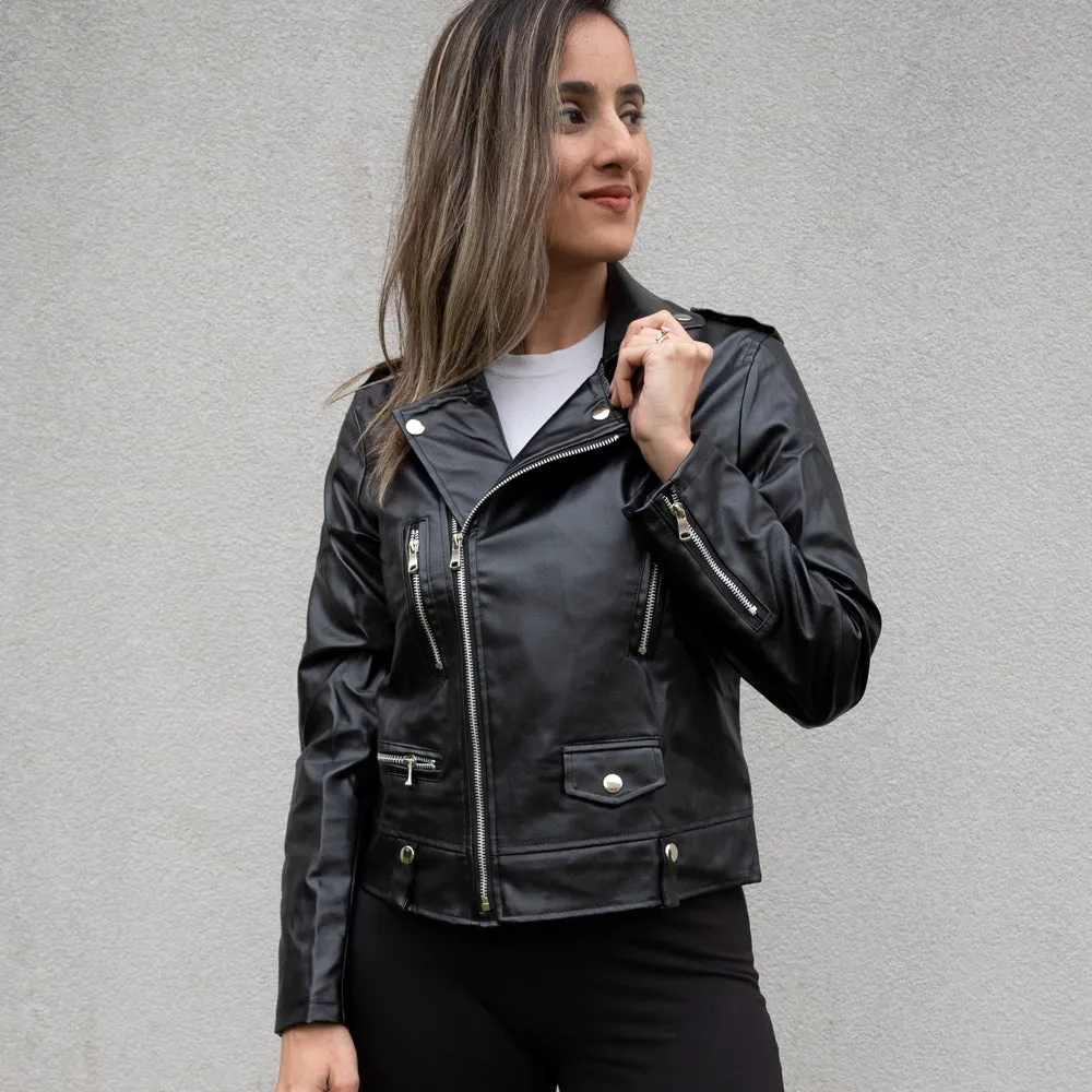 (Faux Leather) Personalized Mrs Bridal Leather Jackets