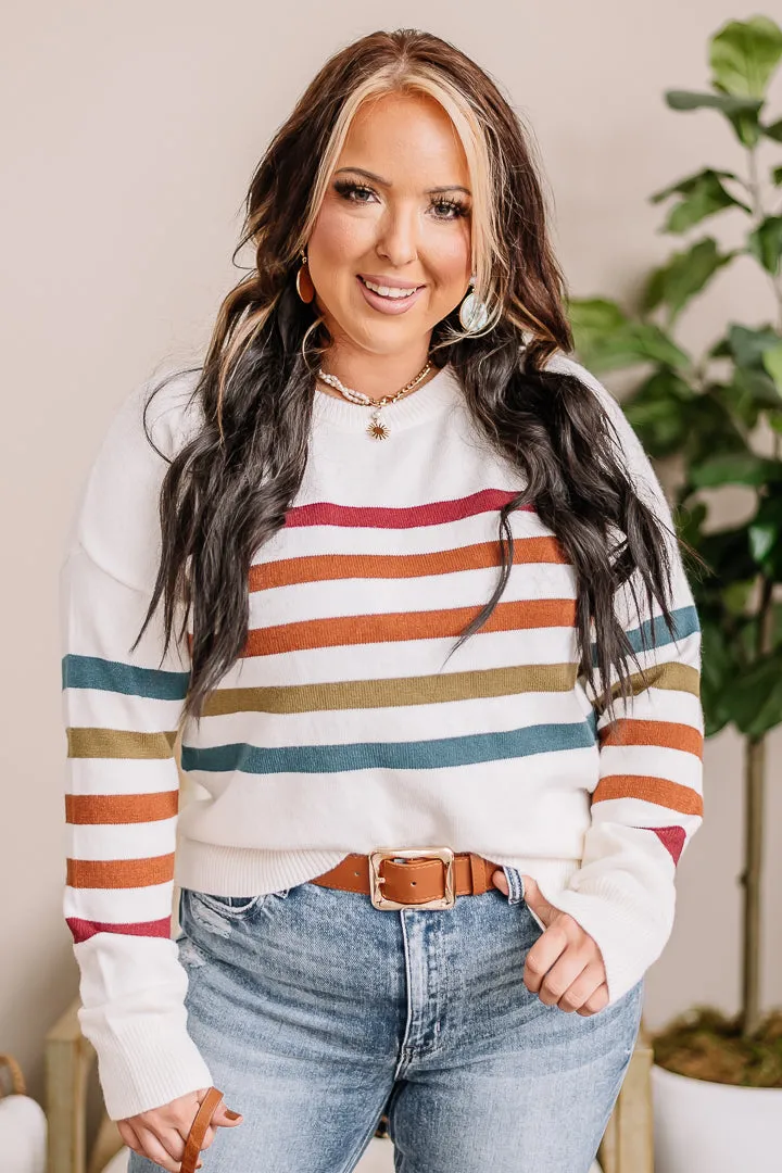 Feeling Bold Multi Stripe Sweater