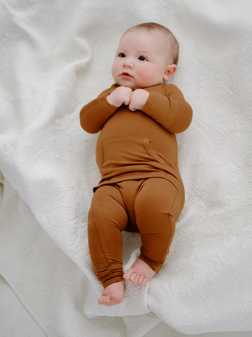 Finley Romper in Burnt Orange