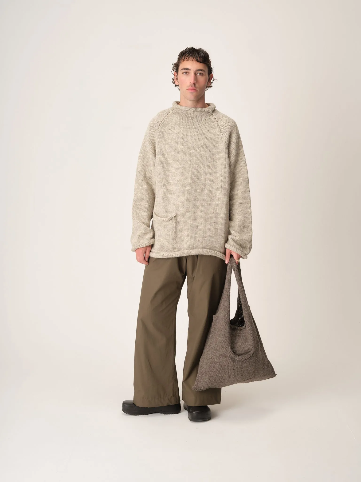 Fisherman Sweater, Oatmeal