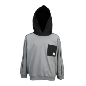 GREY BOYS LONG SLEEVE HOODIE FOR BOYS