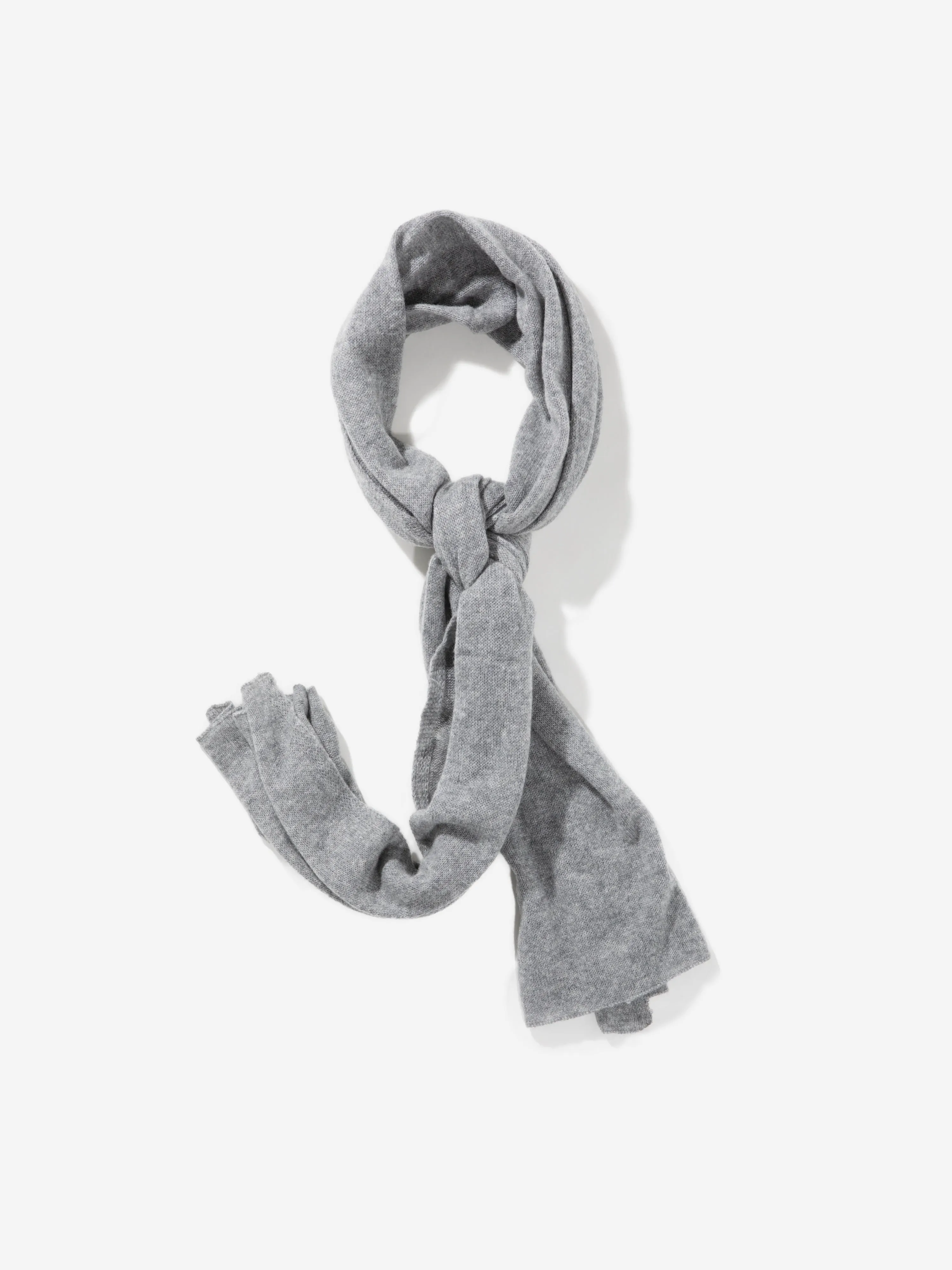 Grey Cashmere Scarf