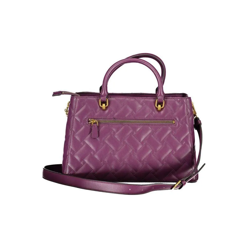 Guess Jeans Purple Polyethylene Handbag