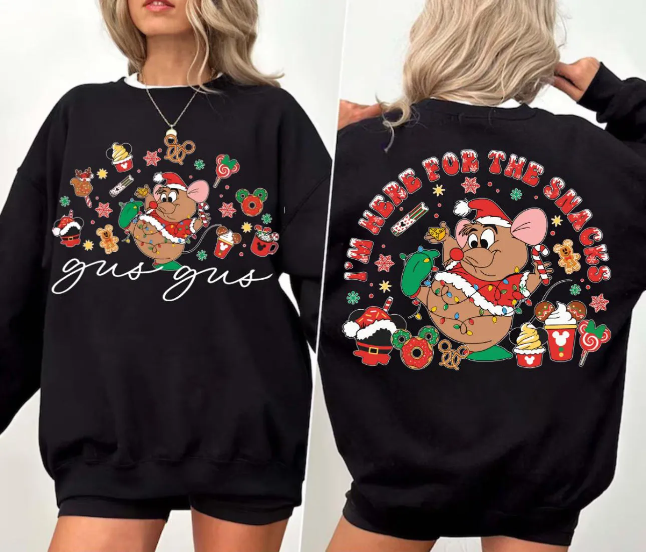 Gus Gus Christmas Sweatshirt Crewneck