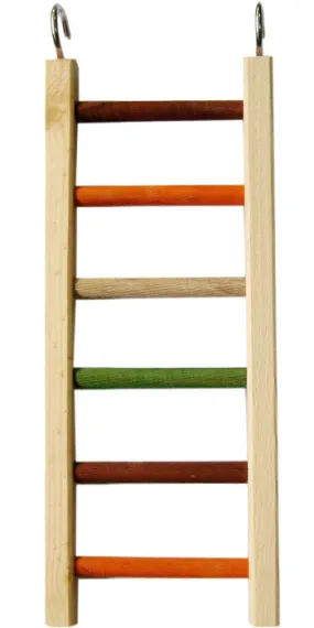 Happy Beaks Wooden Hanging Ladder