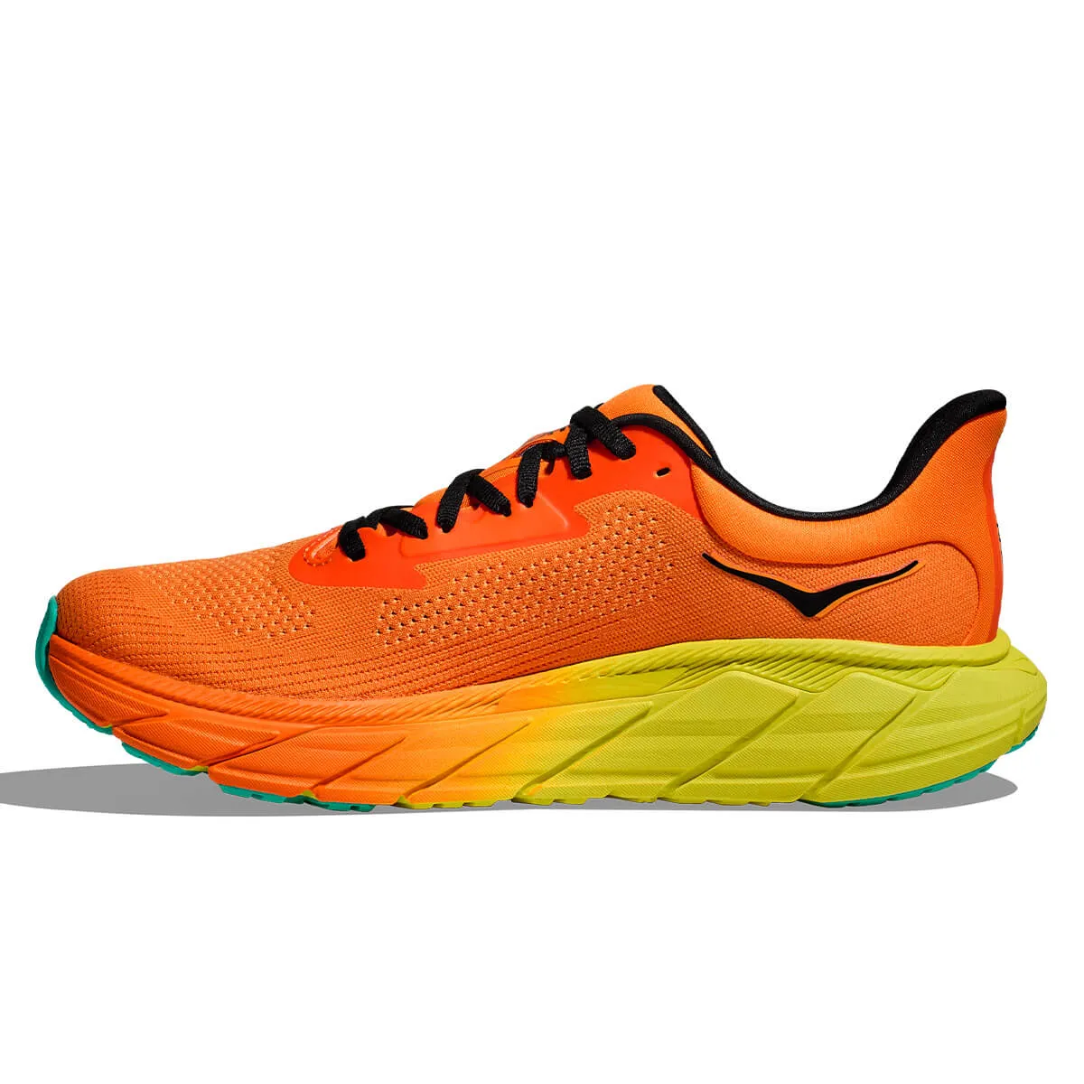 Hoka Arahi 7 Mens | Electric Tangerine / Black