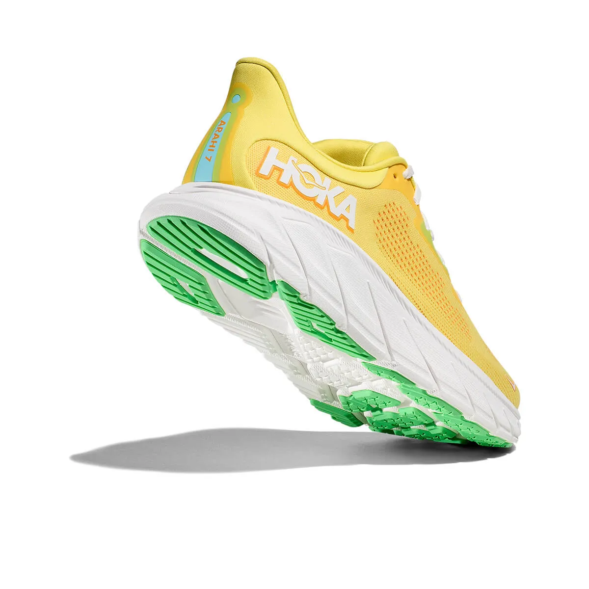 Hoka Arahi 7 Mens | Lemonade / Solar Flare