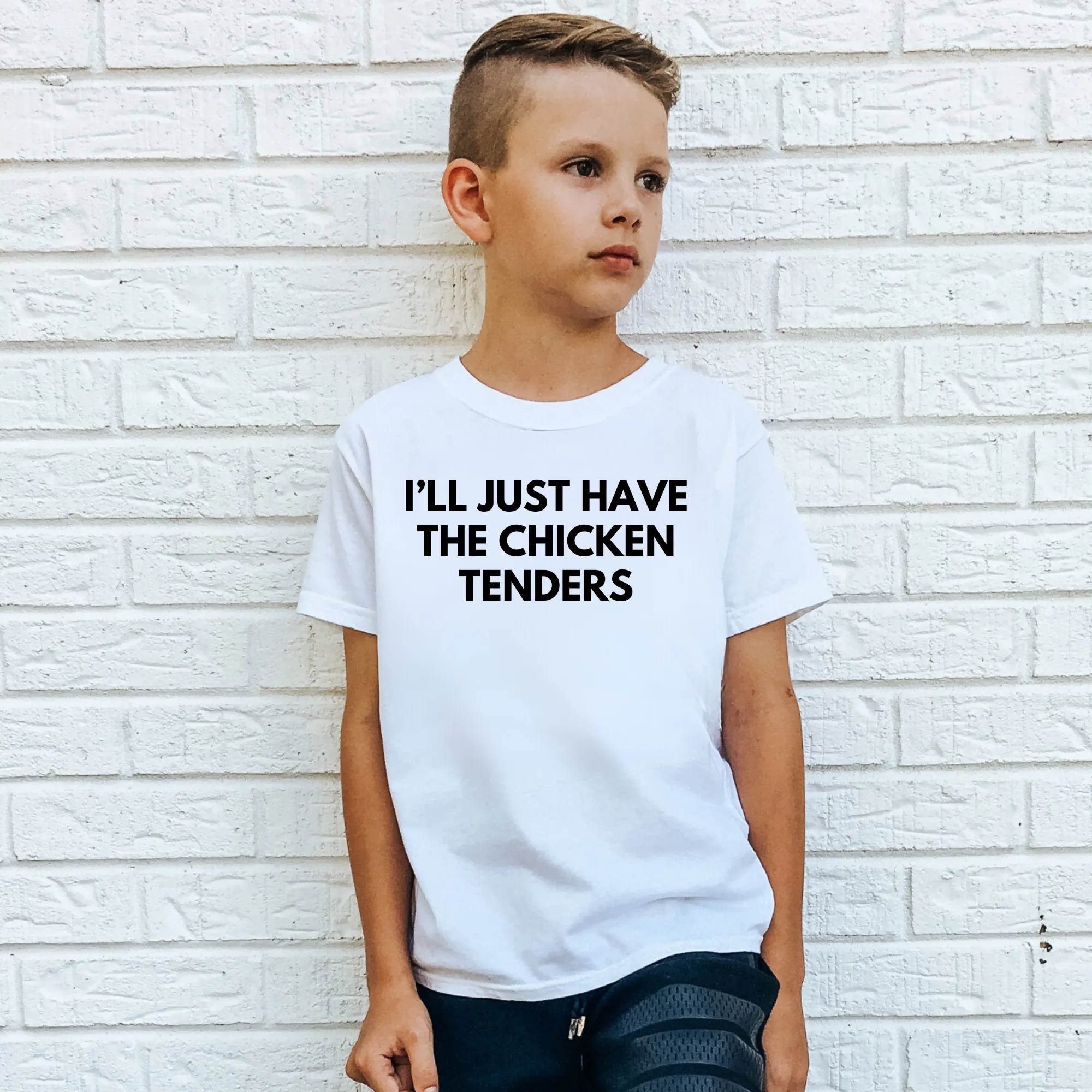 I'll Just Have The Chicken Tenders Shirt for Kids