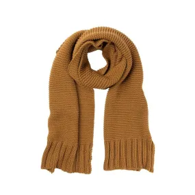 Indus Design: Scarf Ribbed Hem Knit Spice