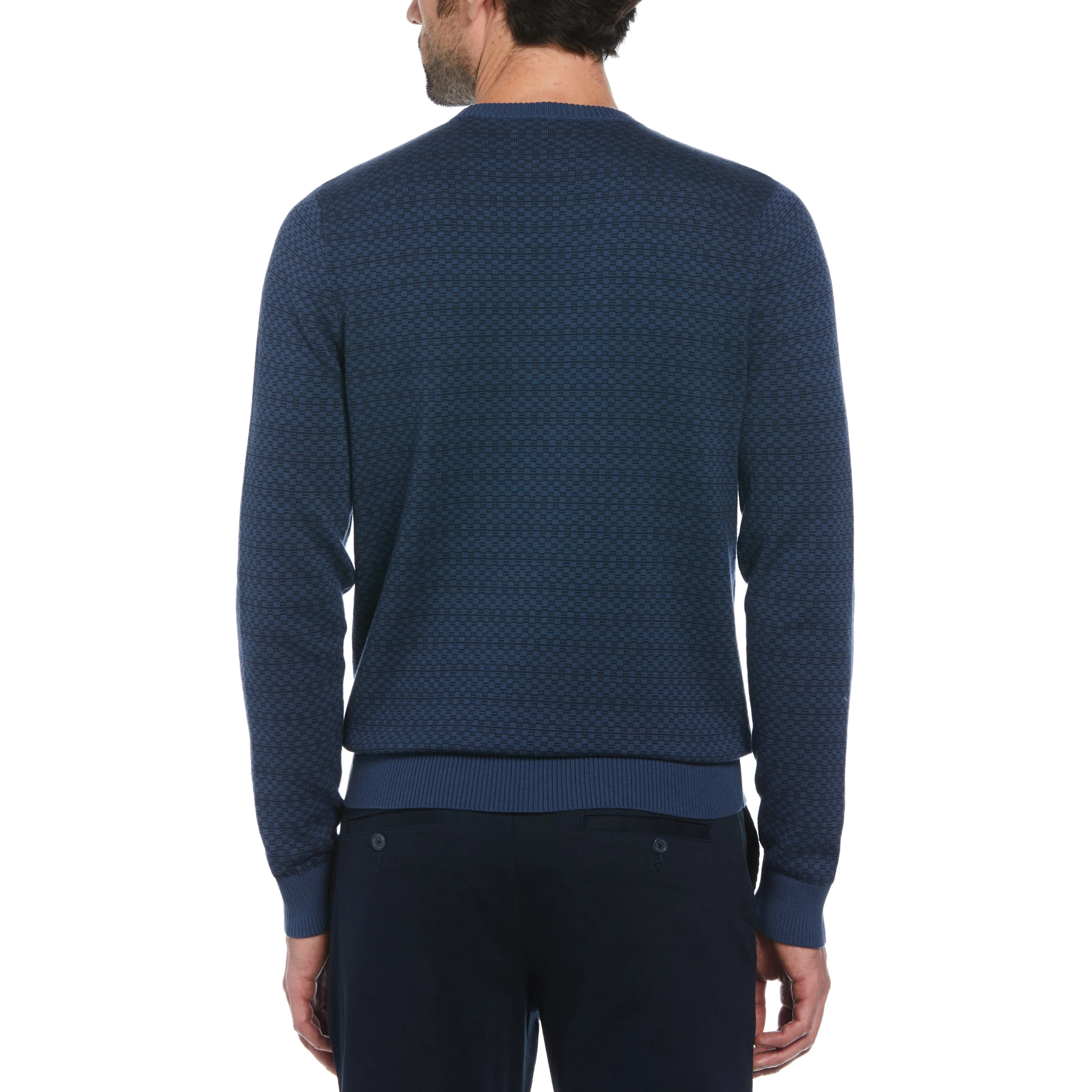 Jacquard Check Sweater