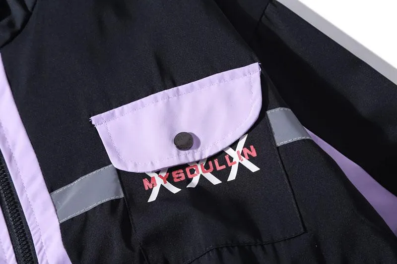 Japanese 3X Reflective Hype Windbreaker Jacket