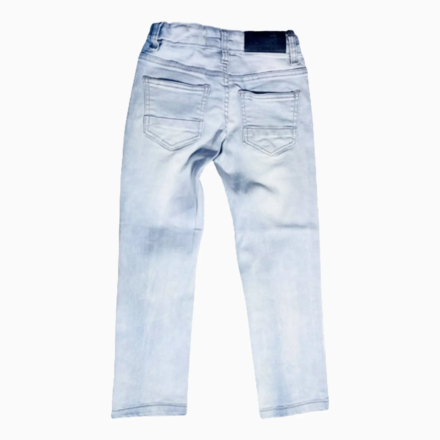 Kid's Ice Blue Skinny Denim Jeans Pant