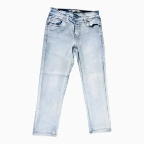 Kid's Ice Blue Skinny Denim Jeans Pant