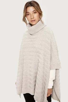 KNITWEAR PONCHO