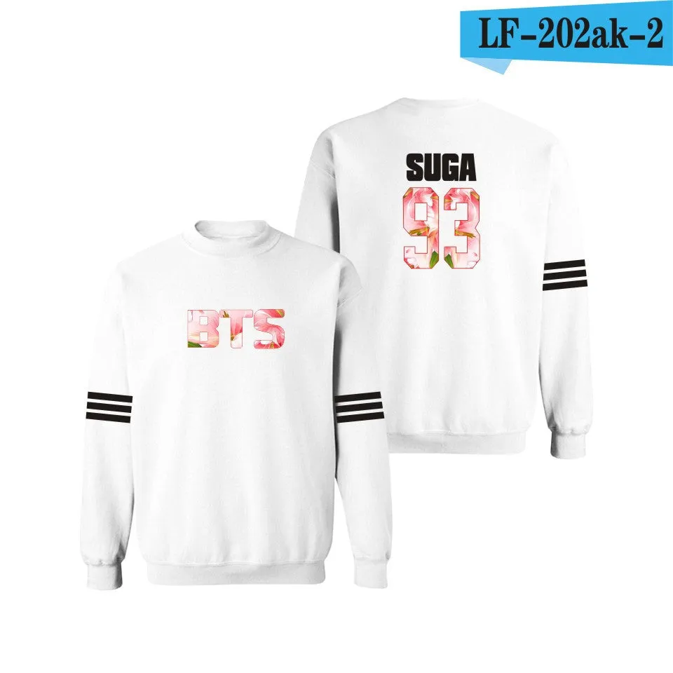 Kpop BTS Bangtan Boys JUNG KOOK JHOPE JIN JIMIN V SUGA sweatshirt Women  Autumn hoodie bts album bts sweatshirts forever young