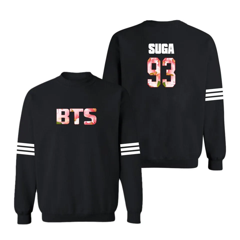 Kpop BTS Bangtan Boys JUNG KOOK JHOPE JIN JIMIN V SUGA sweatshirt Women  Autumn hoodie bts album bts sweatshirts forever young