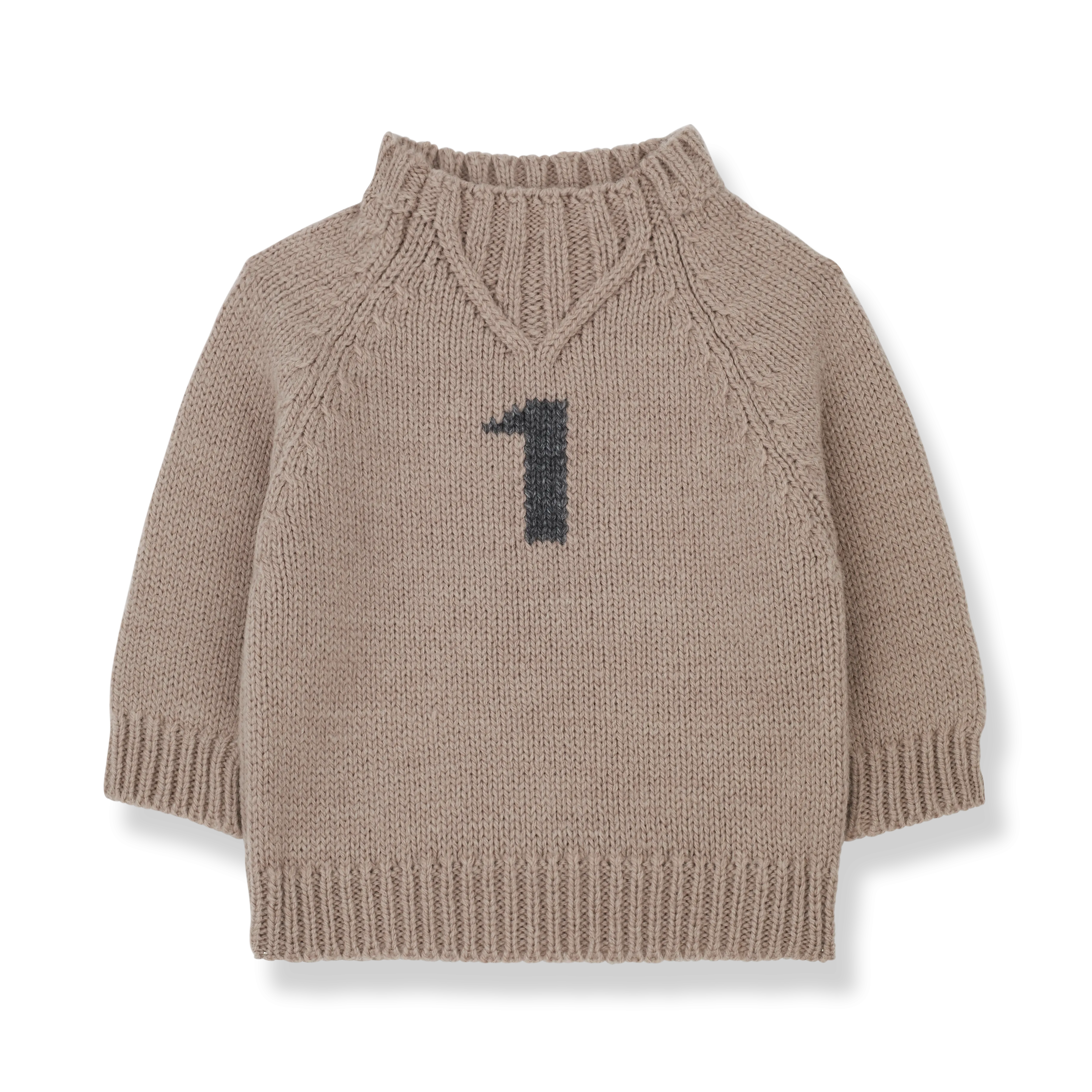 LEO number one sweater - old-rose